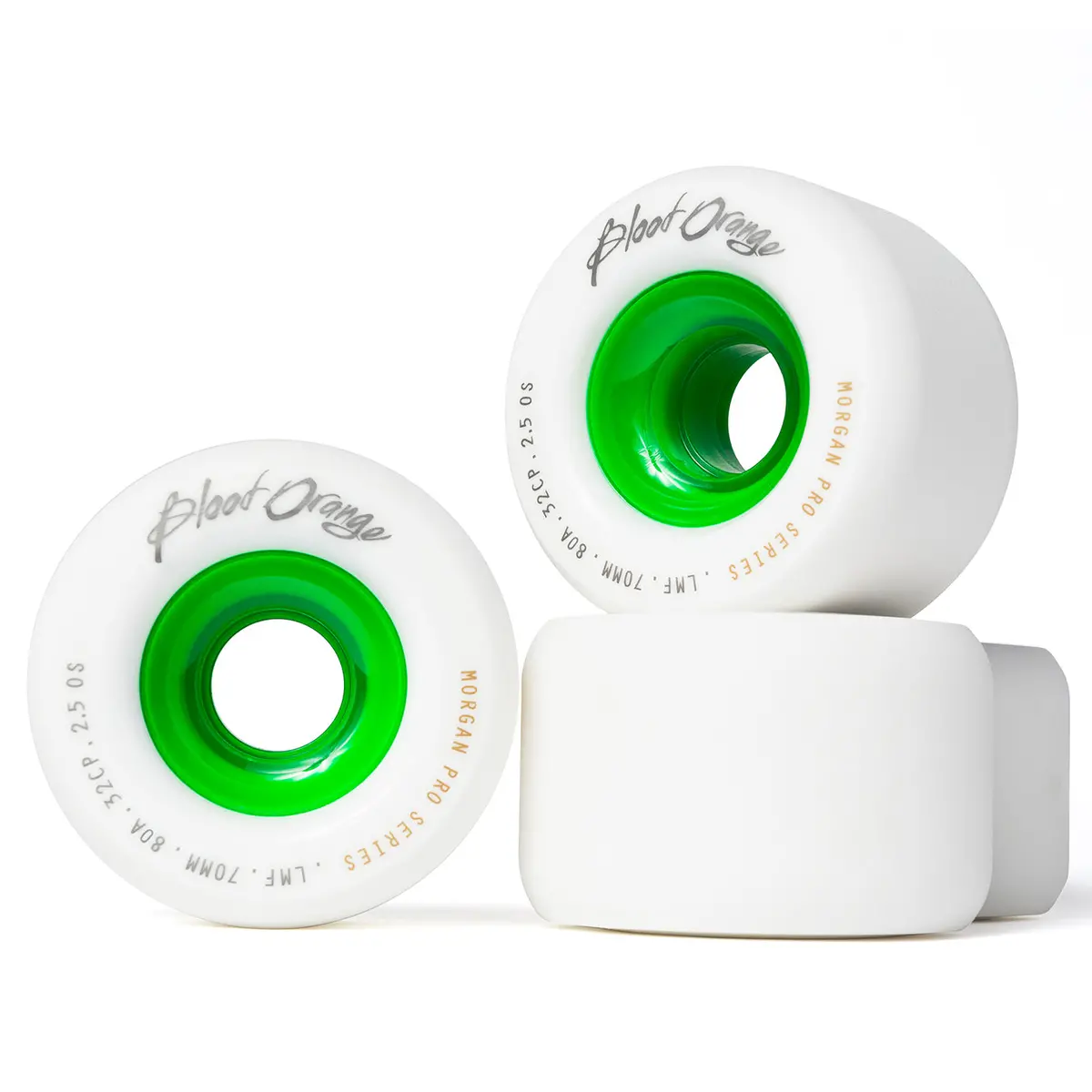 Blood Orange Morgan Pro Series 70Mm/80A Wheels 1