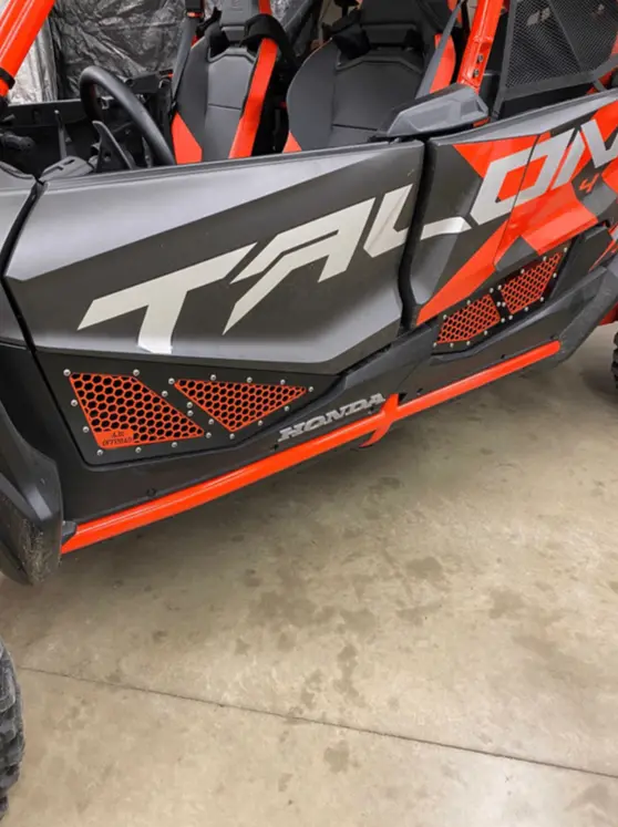 Vented Honda Talon Lower Doors 1