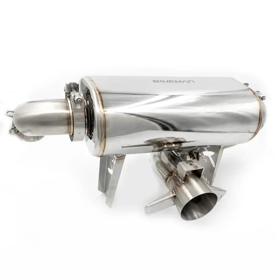 Slip On Maverick R Exhaust By Bikeman Performance 1