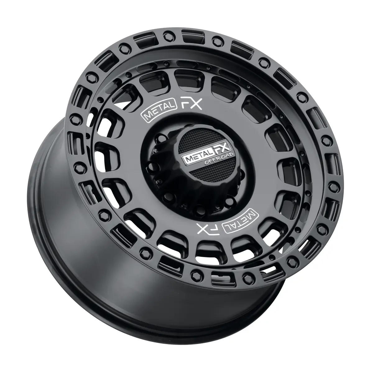 Hitman Truck Wheel - Satin Black By Metalfx 3