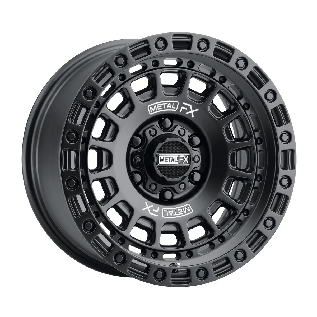 Hitman Truck Wheel - Satin Black By Metalfx 1