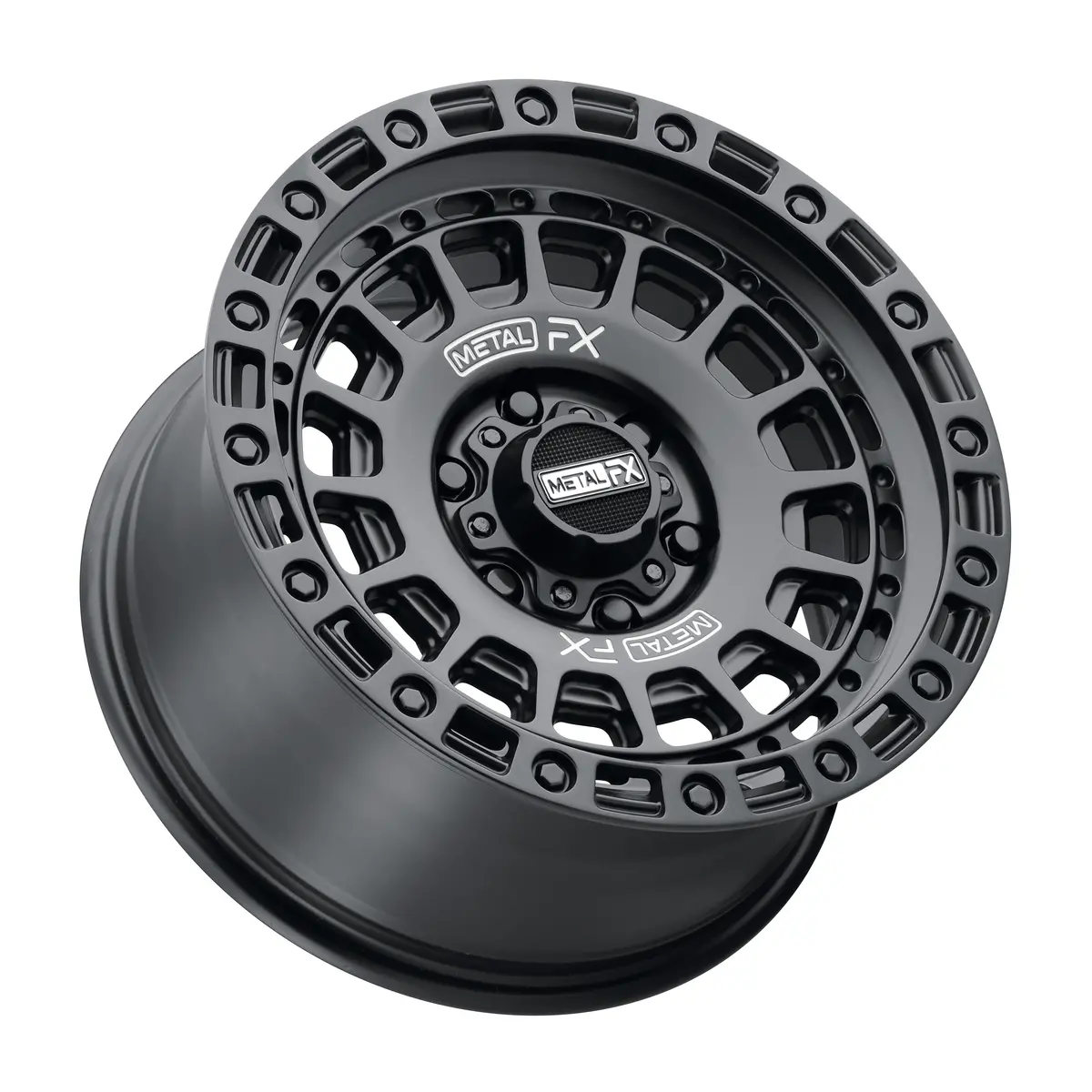 Hitman Truck Wheel - Satin Black By Metalfx 2