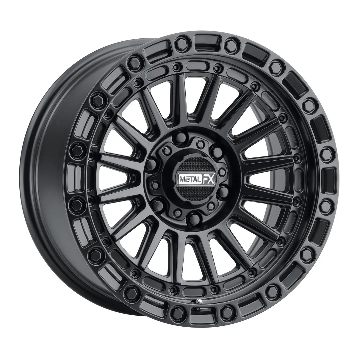 Rogue Truck Wheel - Satin Black By Metalfx 1