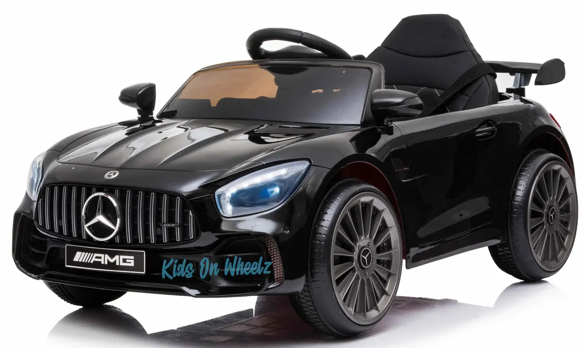 Mercedes Benz Amg Gtr 12V Kids Ride On 1 Seat- Black |In Stock| 1