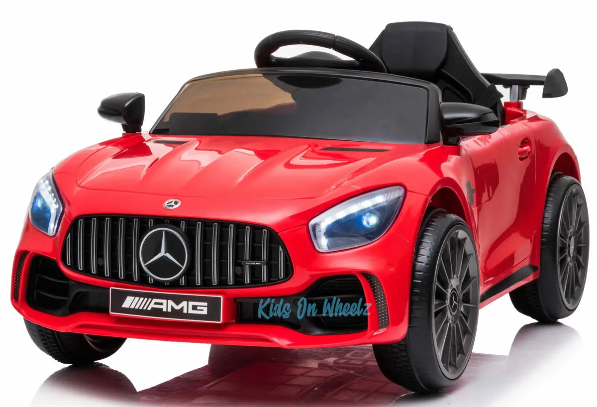 Mercedes Benz Amg Gtr 12V Kids Ride On 1 Seat- Red 1