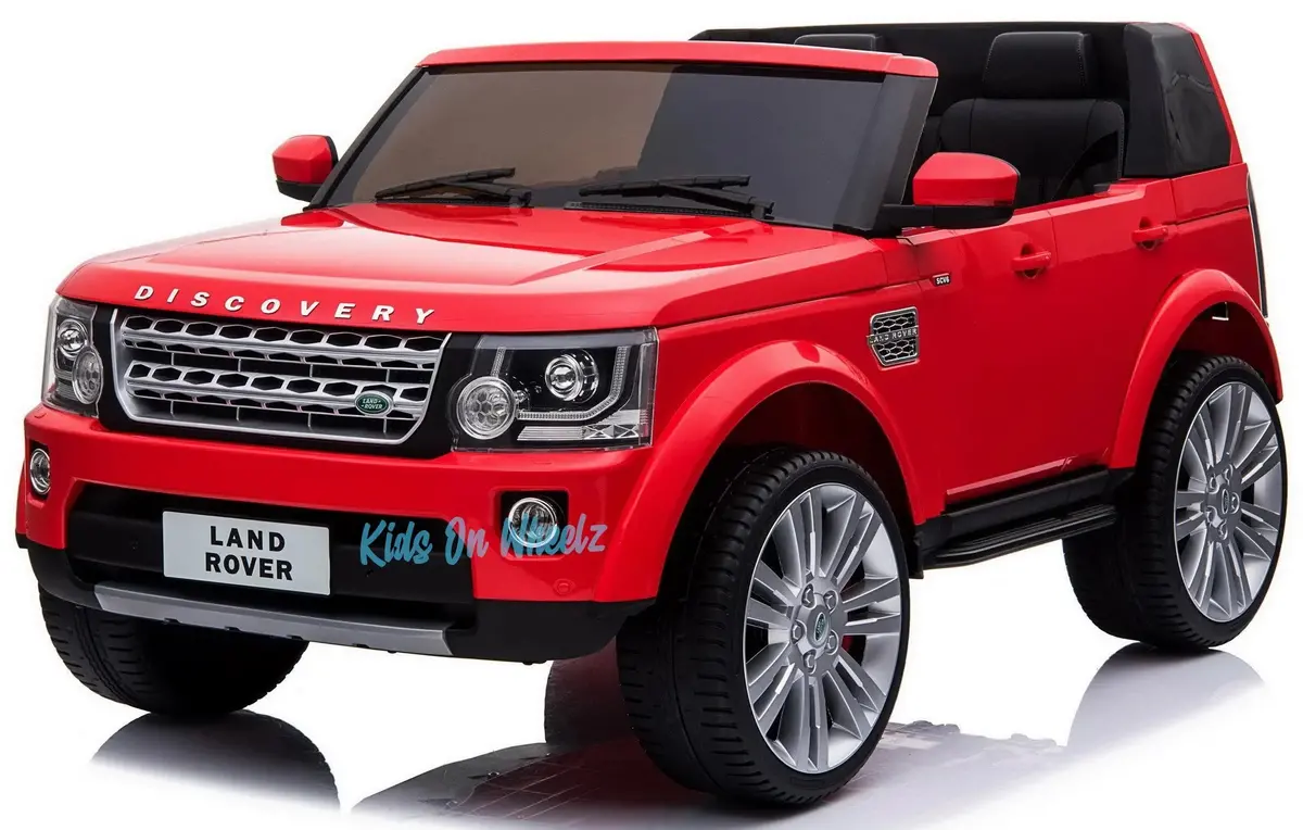Land Rover Discovery 12V Kids Ride On 2 Seater - Red 1
