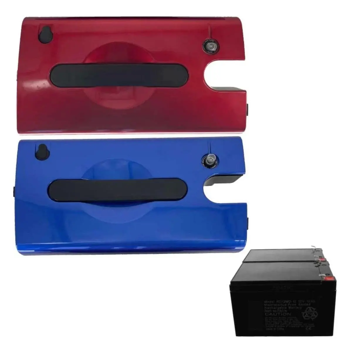 Mobility Scooter Battery Box With (2) Batteries For Zipr Traveler & Xtra-Tsa Approved 1