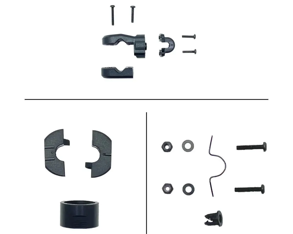 New Mytrickrc Trickwhip2 Scale Whip Light Tube Mounting Kit W/Body, Vertical & Rotary Mounting Sets 1