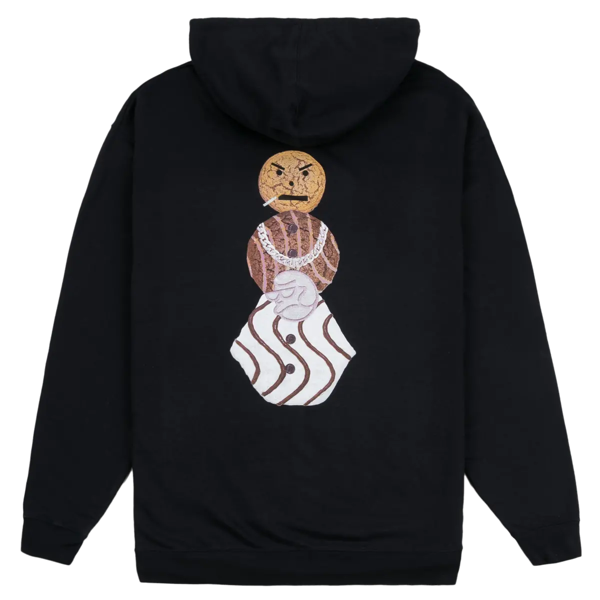 Quartersnacks X Classic Grip Buss Down Hoodie Navy 1