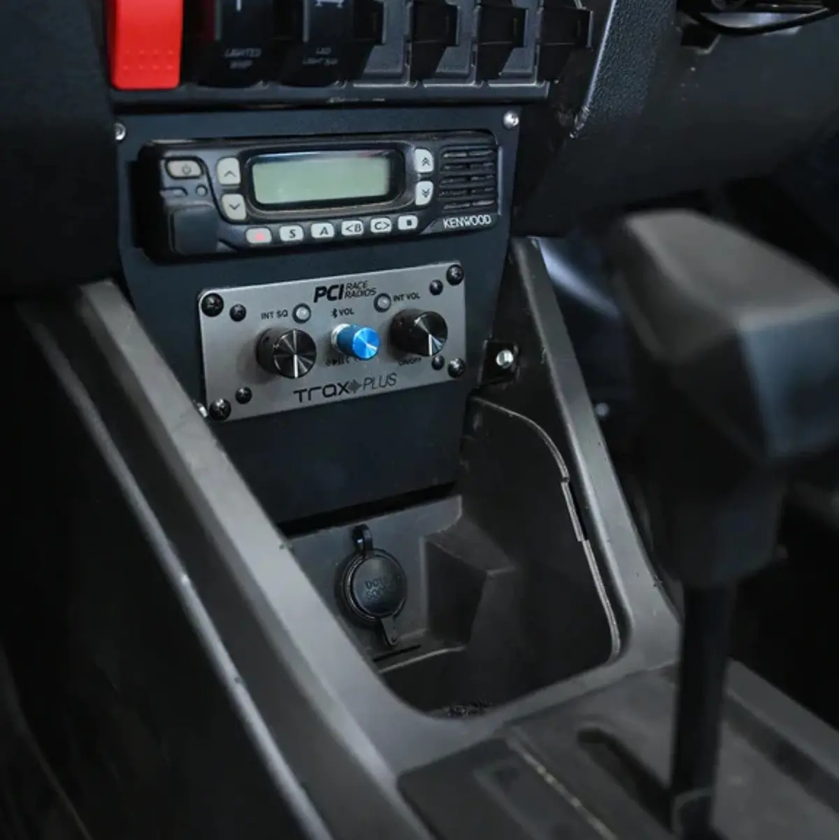 Pci Race Radios Polaris Rzr Pro Series Vertical Radio And Intercom Bracket 1