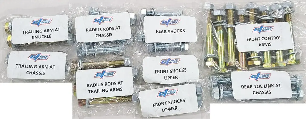 Polaris Pro R /Turbo R Suspension Hardware Kit 1