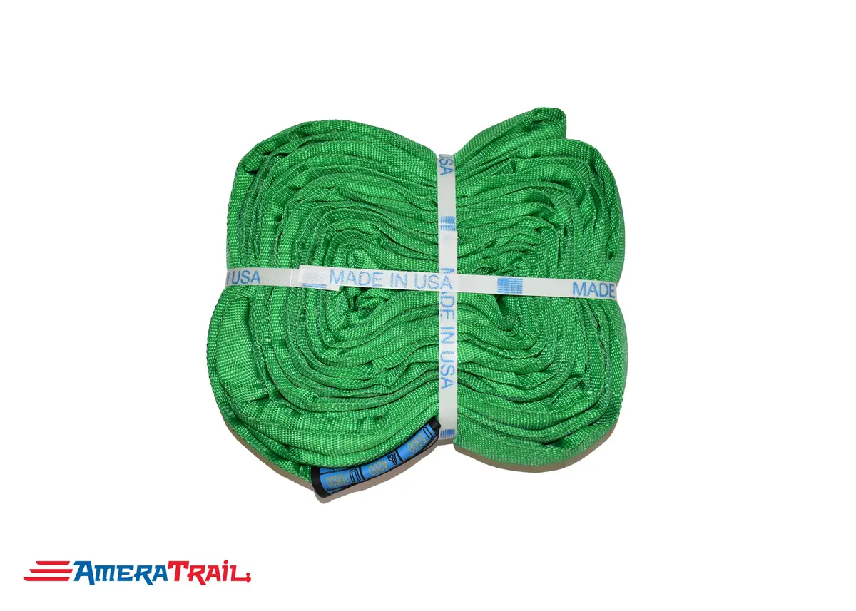 Green Polyester Roundsling 1