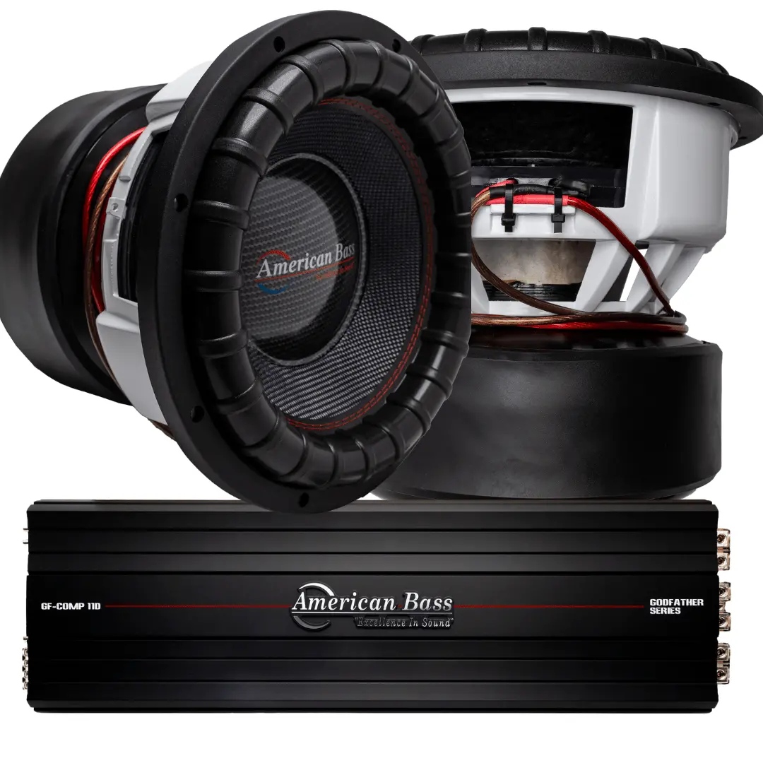 Power Pack: 2 Vfl Comp Signature 12 Subwoofers + Godfather Comp 11D Amplifier 1