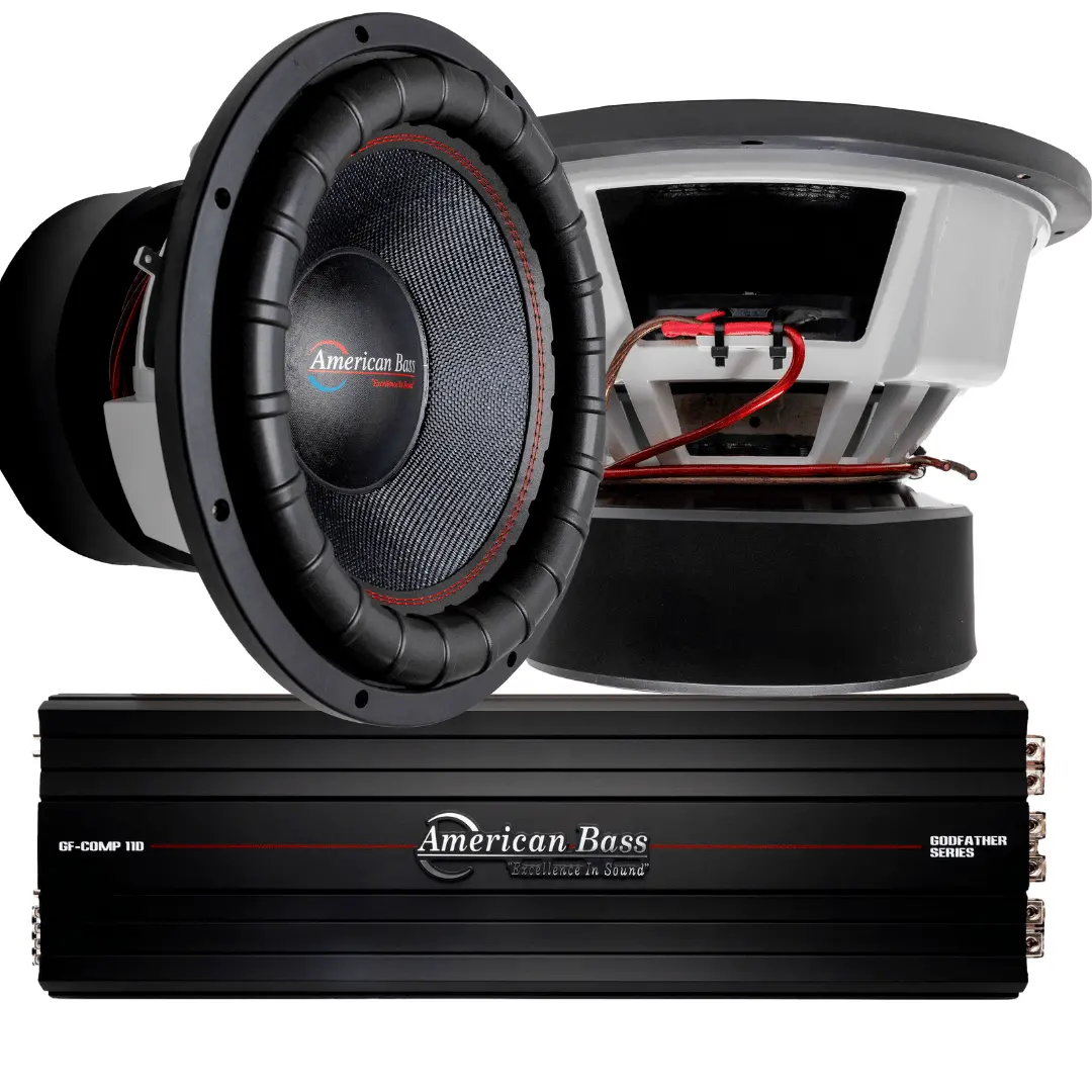 Power Pack: 2 Vfl Comp Signature 15 Subwoofers + Godfather Comp 11D Amplifier 1