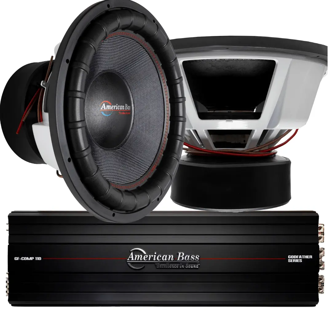 Power Pack: 2 Vfl Comp Signature 18 Subwoofers + Godfather Comp 11D Amplifier 1
