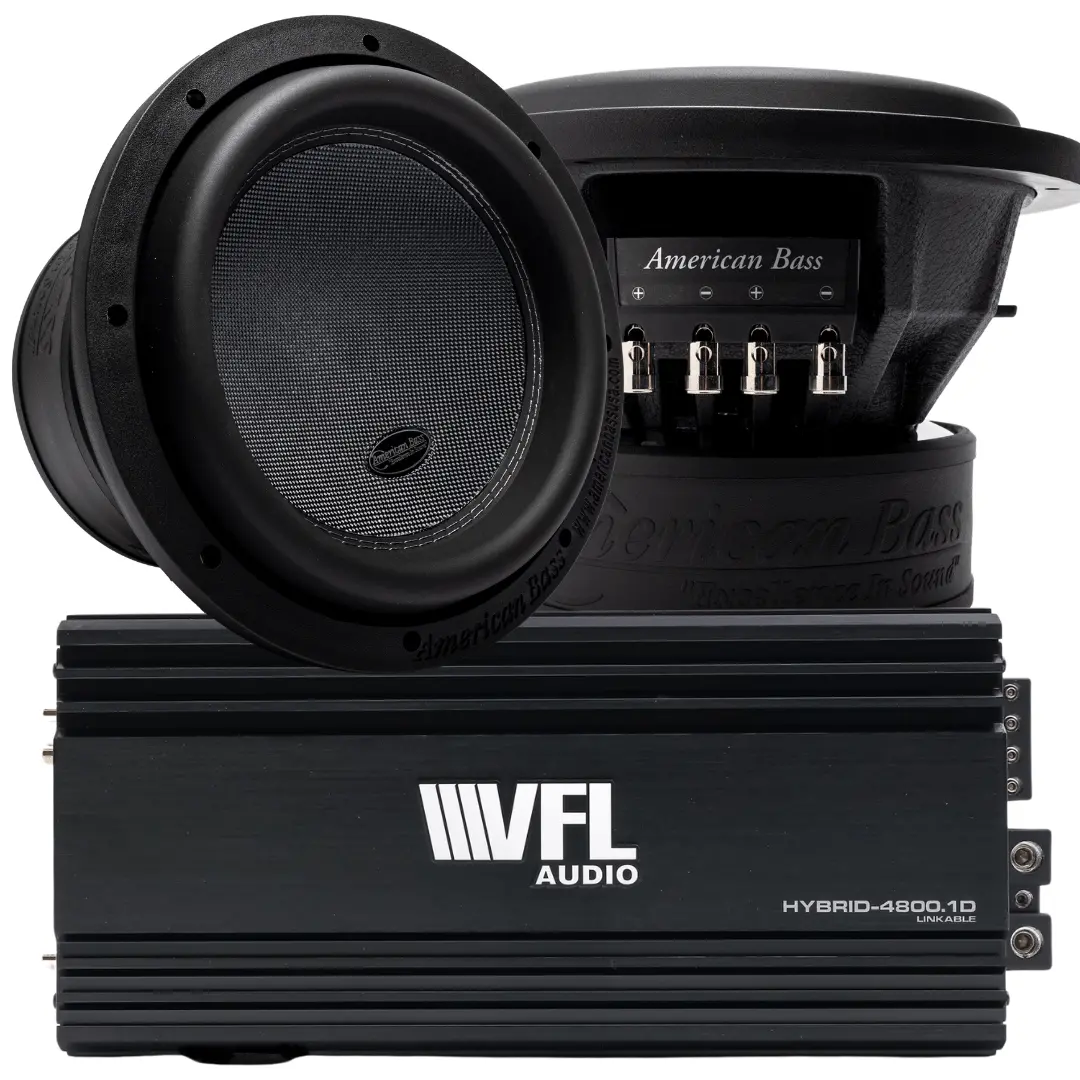 Power Pack: 2 Xr 12 Subwoofers + Vfl Hybrid 4800.1 Amplifier 1