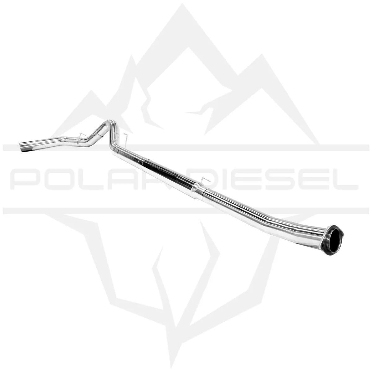 2011-2025 Ford Powerstroke 6.7L 5" Polished Polar Exhaust 1