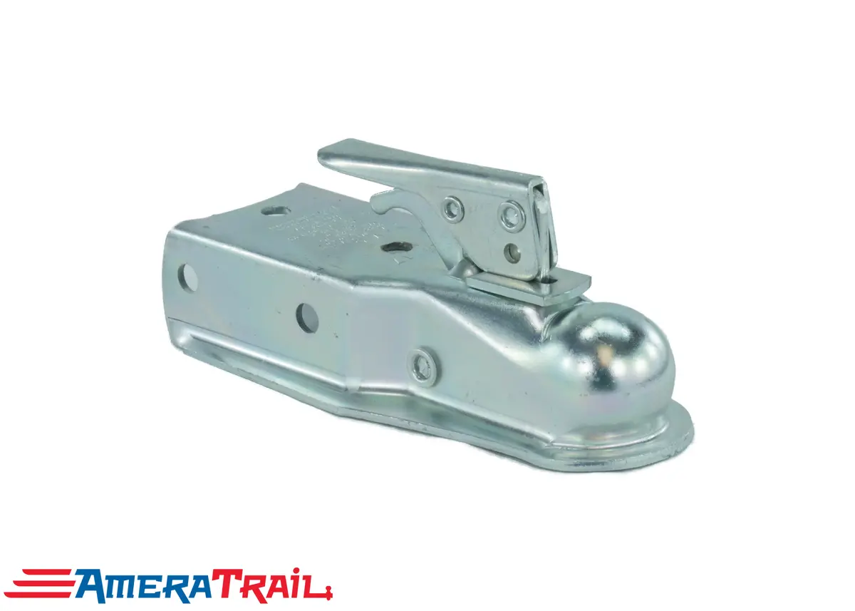 2" Coupler, 5000 Lb. Capacity, 3" Channel, Zinc Plated - Dutton Lainson Usa 1