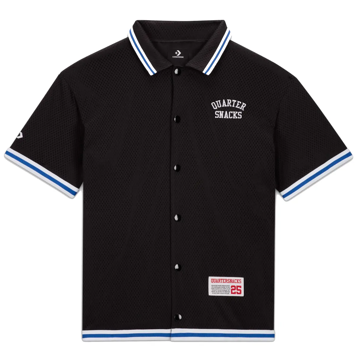 Converse Cons X Quartersnacks Warm Up Top Black 1