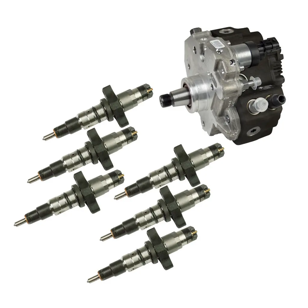 5.9L Cummins Performance Cr Pump & Injectors Package - Dodge 2003-2004 1