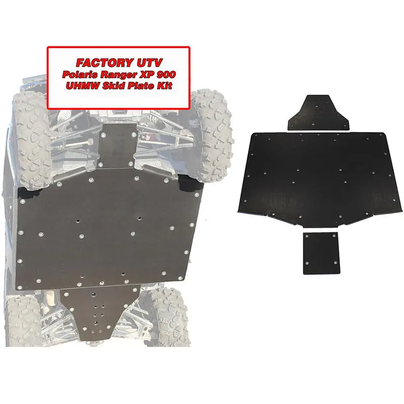 Polaris Ranger Xp 900 Uhmw Skid Plate 1