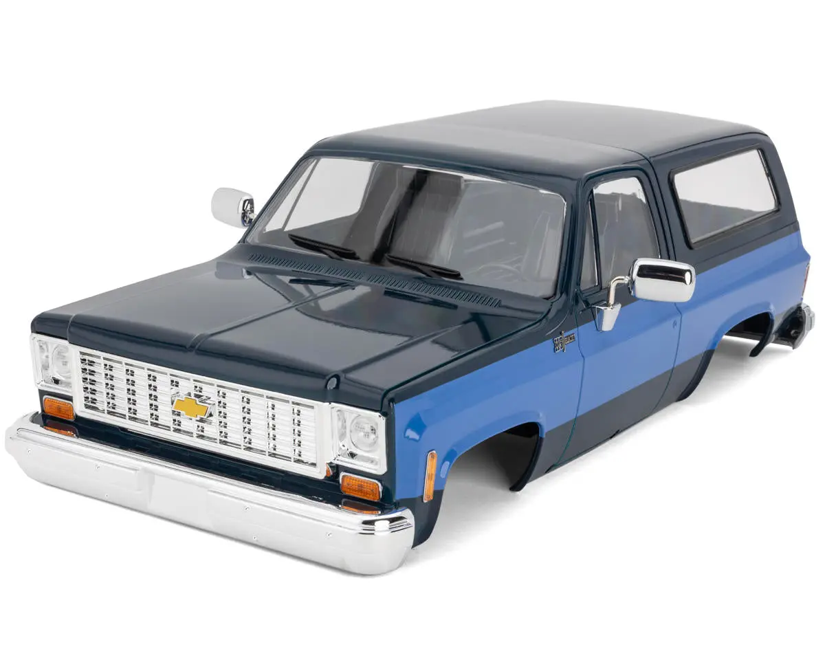 New Rc4wd Trail Finder 2 Chevrolet® Blazer 1/10 Pre-Painted Hard Body (Navy/Blue) 1