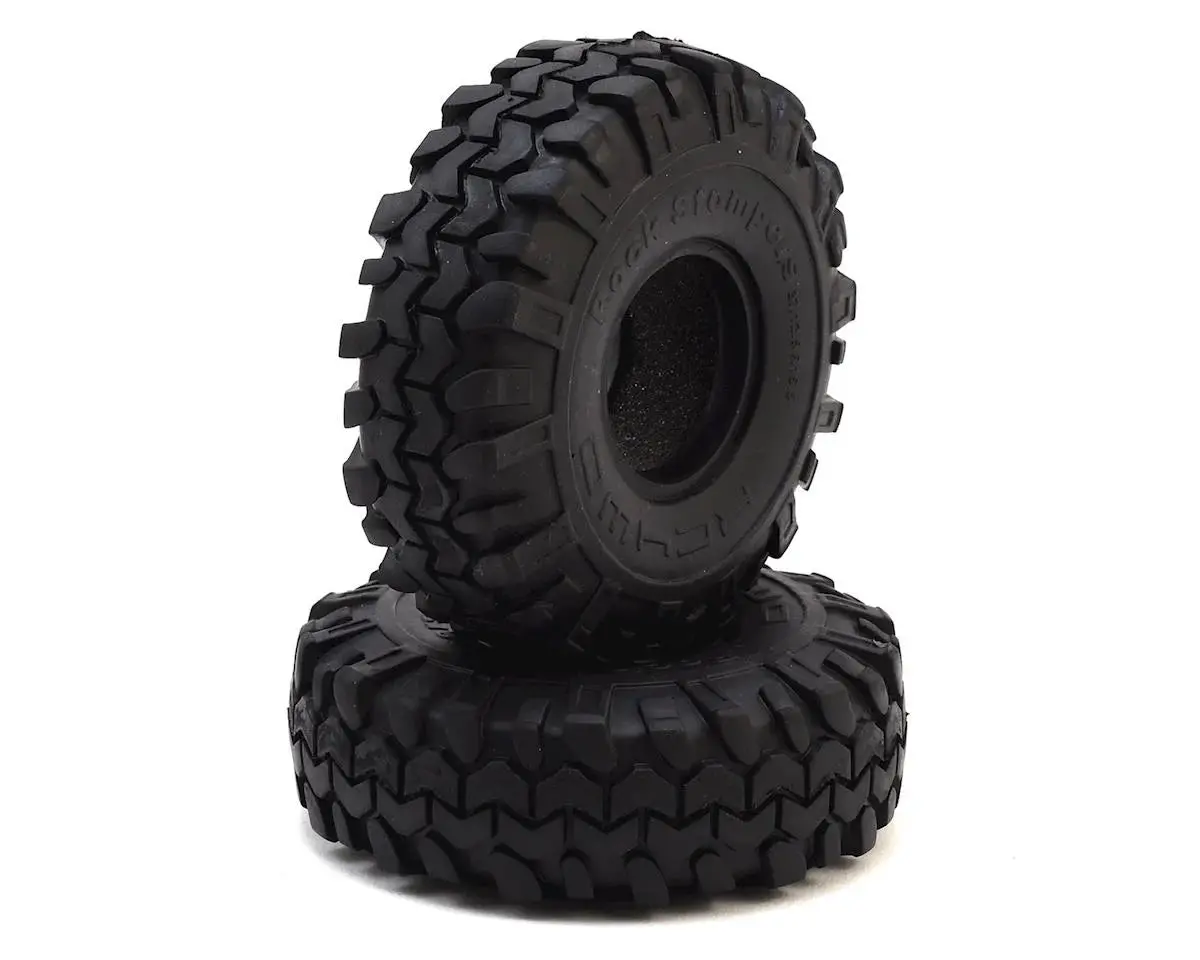 New Rc4wd Rock Stompers 1.55" Offroad Tires (2) 1