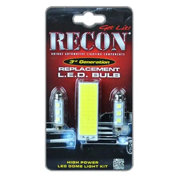 Ford Super Duty F250/350/450/550/650 99-10 High Power Led Dome Light Replacement Set 1