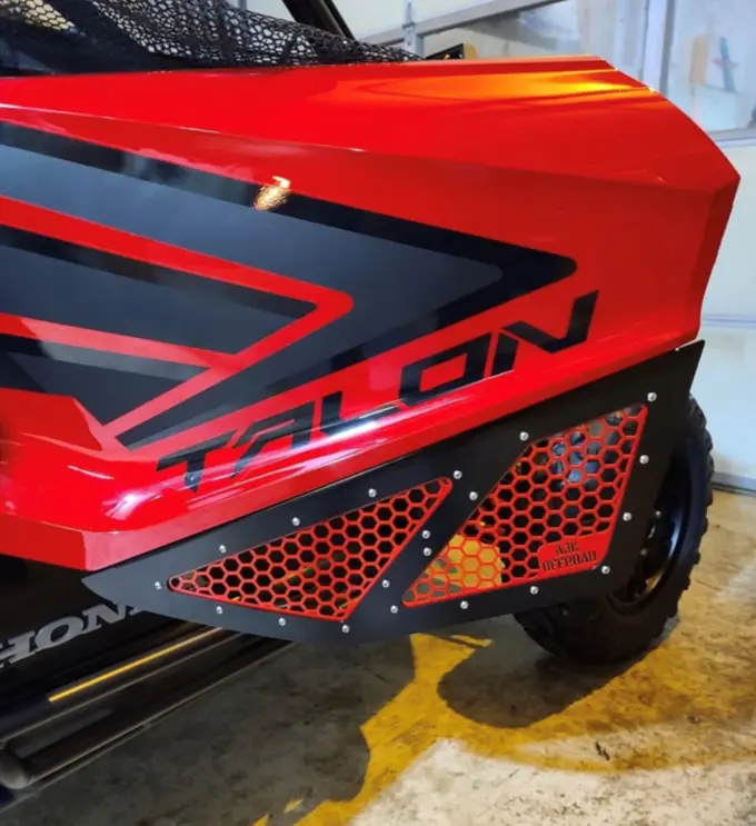 Vented Honda Talon Lower Doors 3