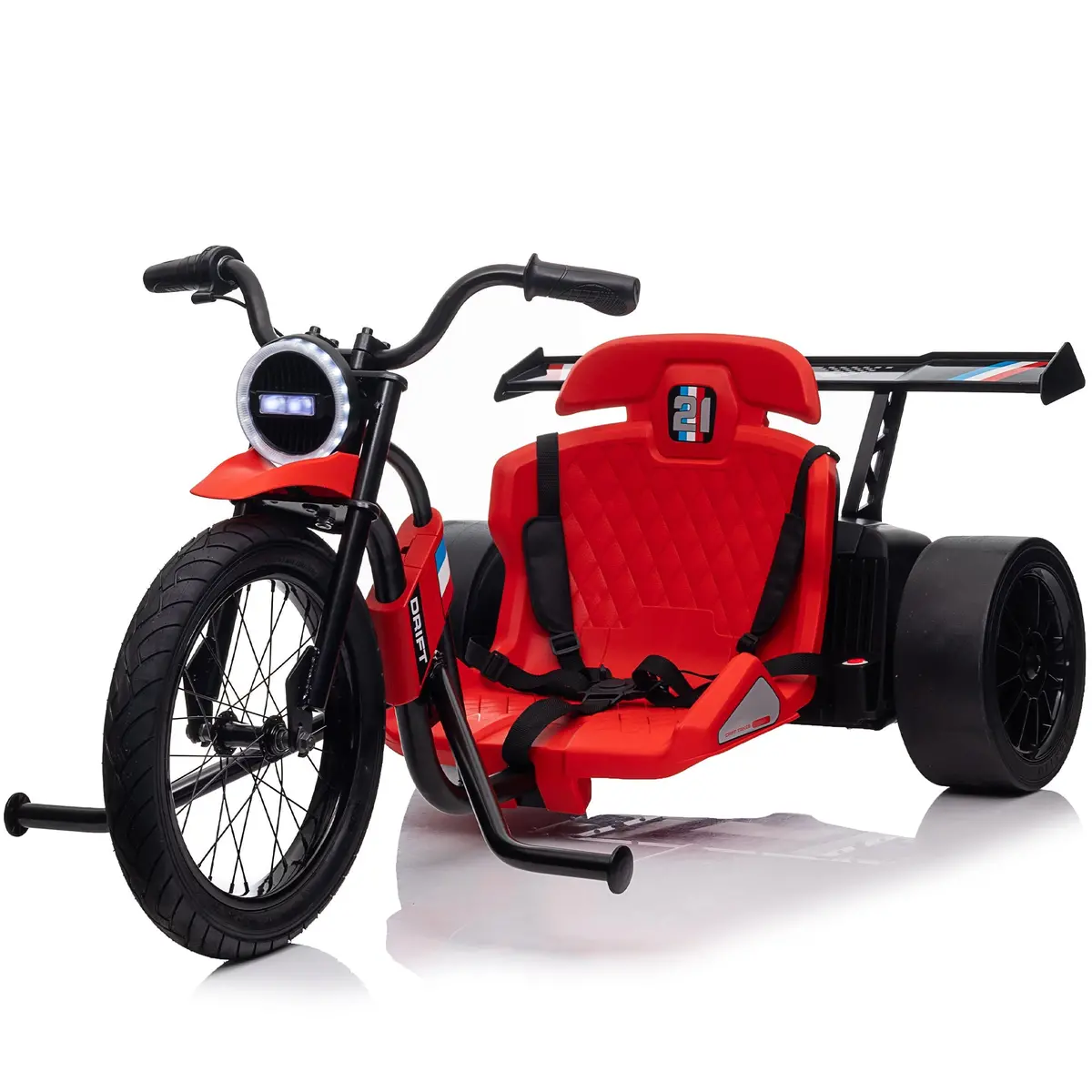 Drift 2.0 Trike High-Speed Outdoor Drifter Kids Ride-On Car With Hand Accelerator, Air Tire And Led Lights 2