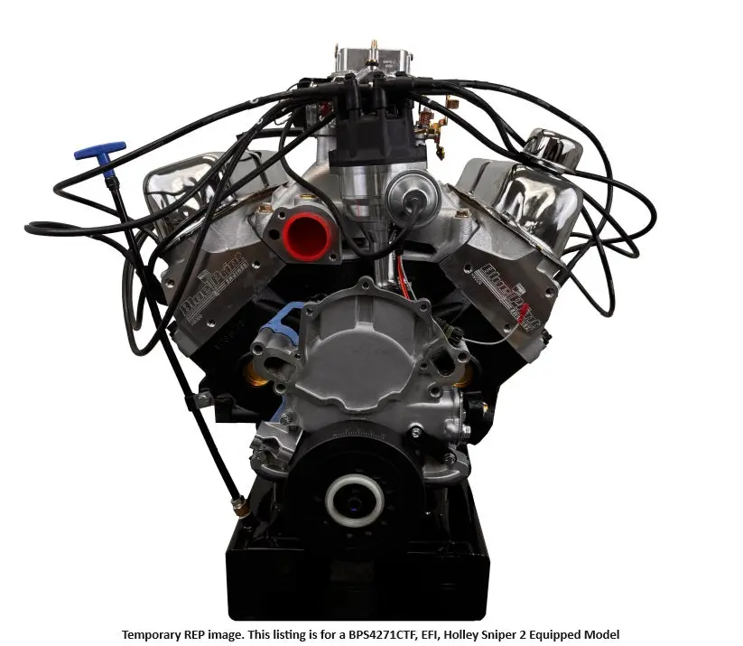 Ford Small Block Compatible 427 C.I. Pro Series Engine - 541 Horsepower - Base Dressed - Front Sump - Fuel Injected 1