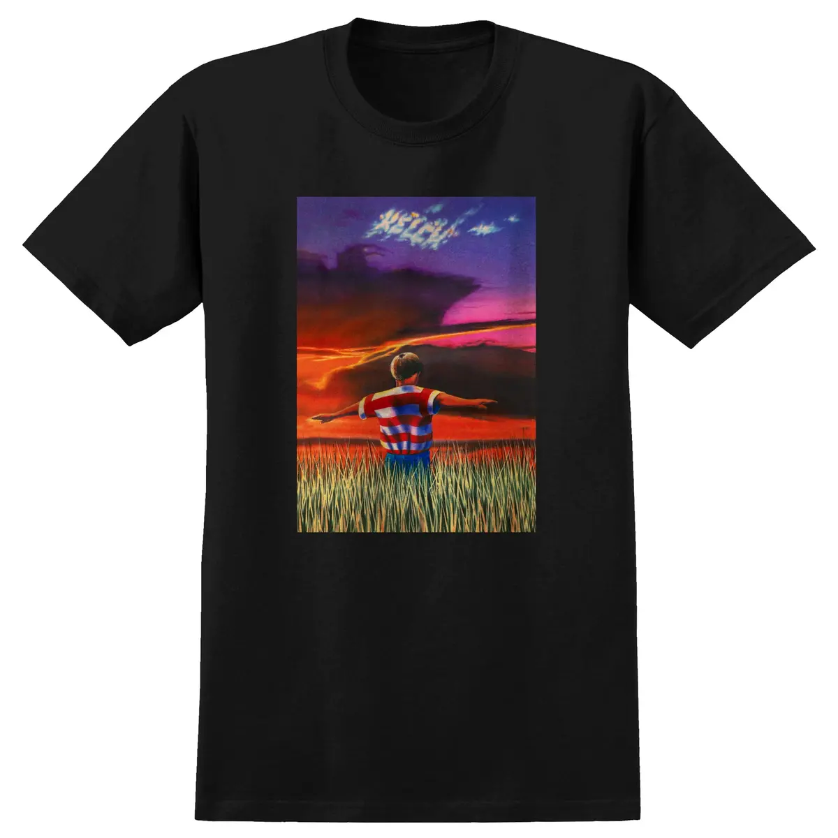 Real Kelch Flyer Tee Black 1