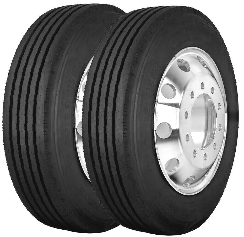 28Pcs 255 70R 22.5 16 Ply Triangle Truck Tires Steer Trailer 1
