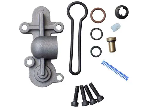 Trucktok 2003-2007 6.0L Ford F250 F350 F450 F550 Powerstroke Engine Fuel Pressure Regulator Blue Spring Kit 1