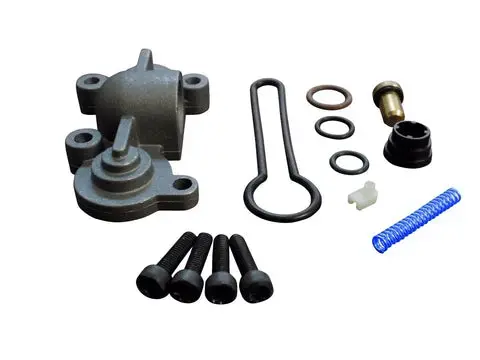 Trucktok 2003-2007 6.0L Ford F250 F350 F450 F550 Powerstroke Engine Fuel Pressure Regulator Blue Spring Kit 2