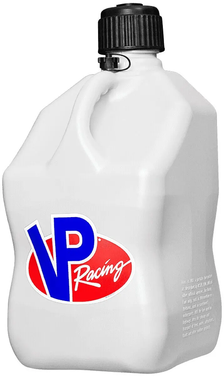 Vp Racing Motorsports Jug 5.5 Gal White Square 1