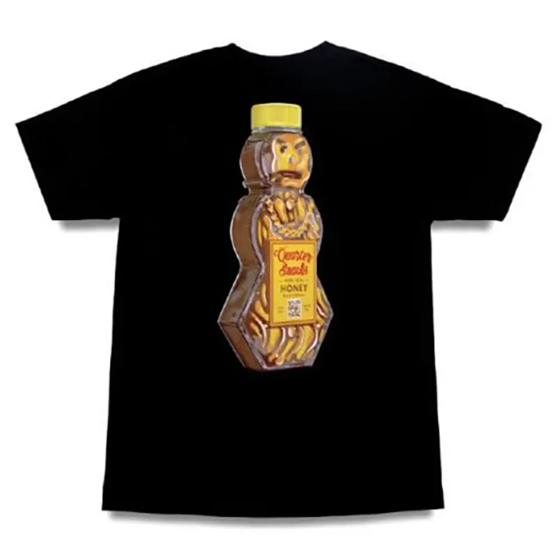 Quarter Snacks Honeyman Tee Black 1
