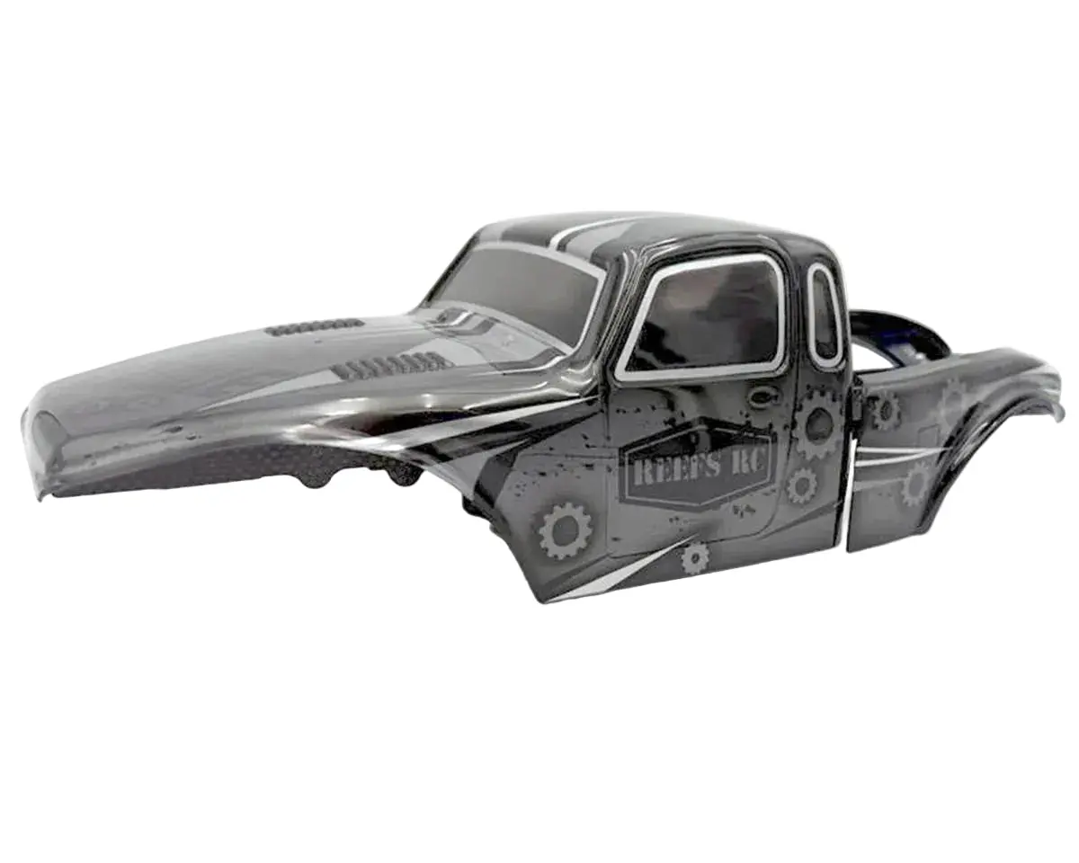 New Reefs Rc Plague 1/10 Competition Rock Crawler Body (Clear) W/Rear Fenders 1