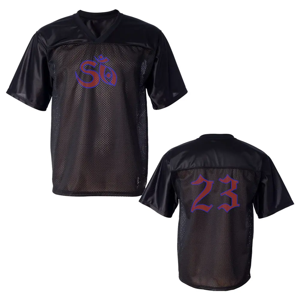 Sexhippies Om Football Jersey Black 1