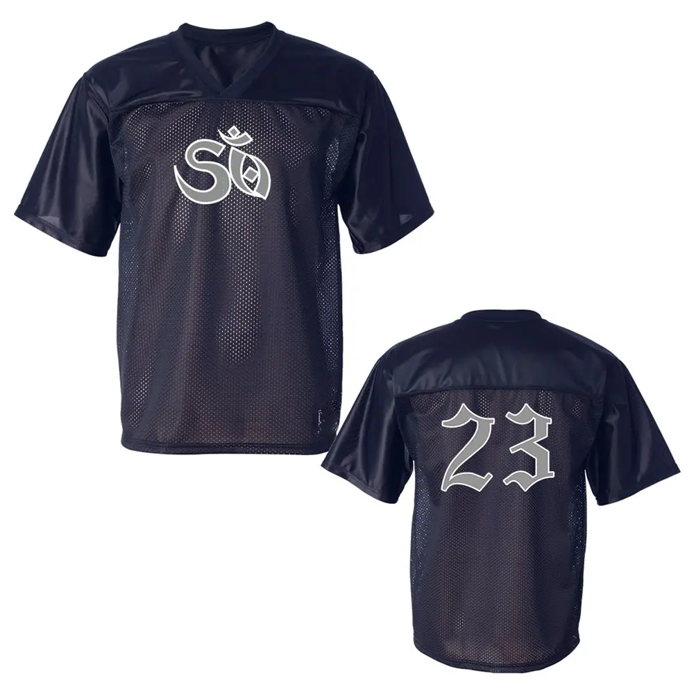 Sexhippies Om Football Jersey Navy 1
