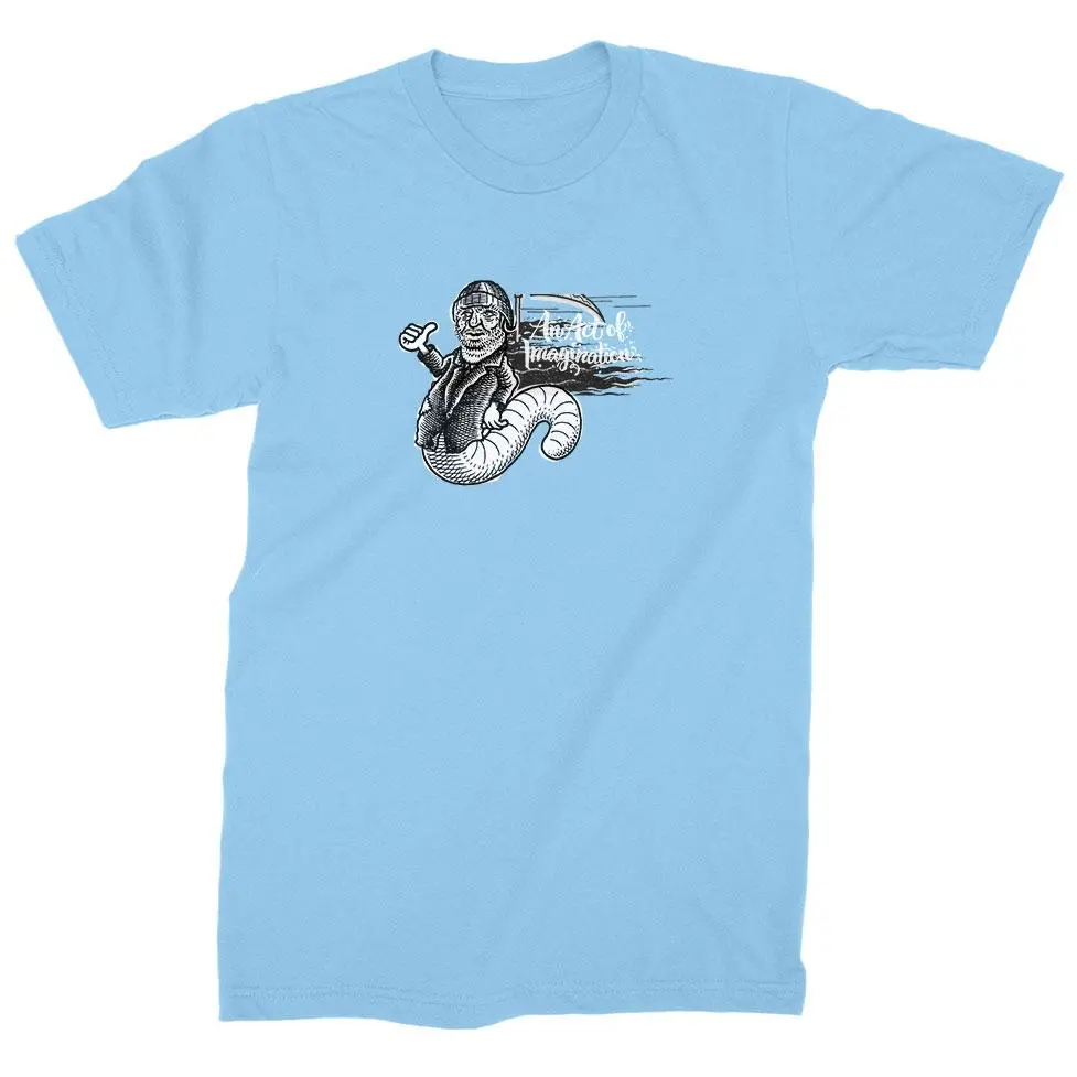Strangelove Bukowski Worm Tee Electric Blue 1