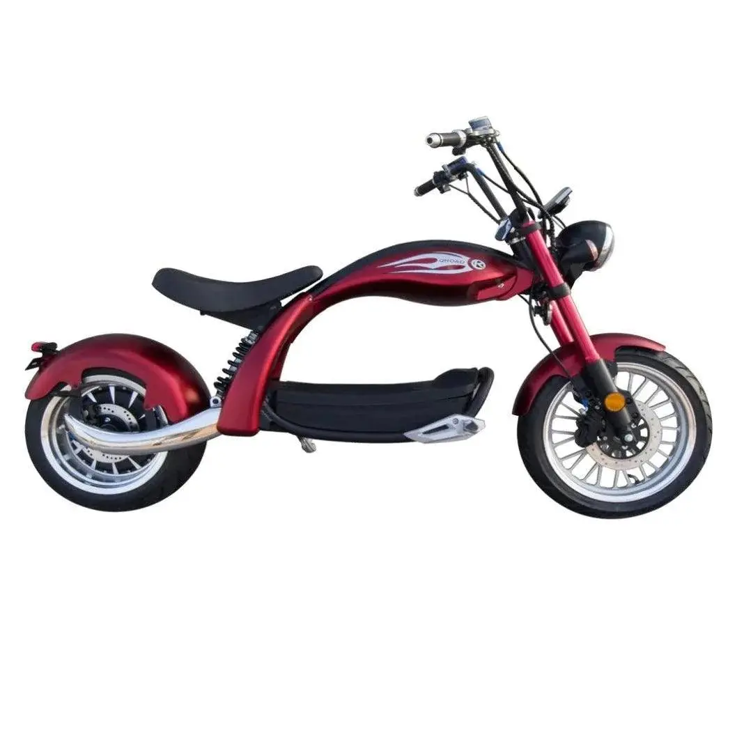 Soversky M5| 2000W/30A Lithium 40 Miles Range Fat Tire Chopper Scooter 2