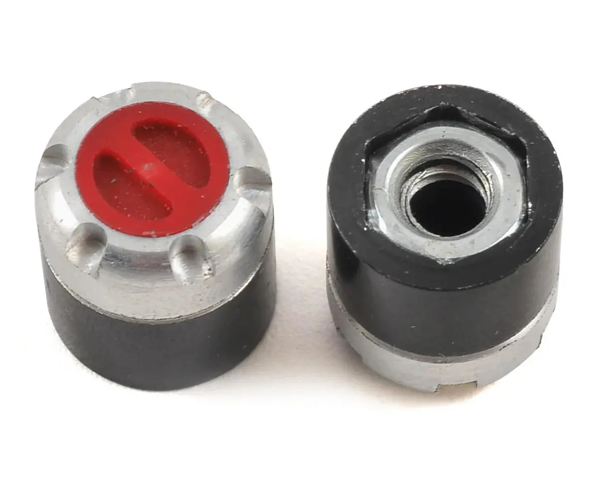 New Ssd Rc Scale Locking Hubs (Red) (2) 1