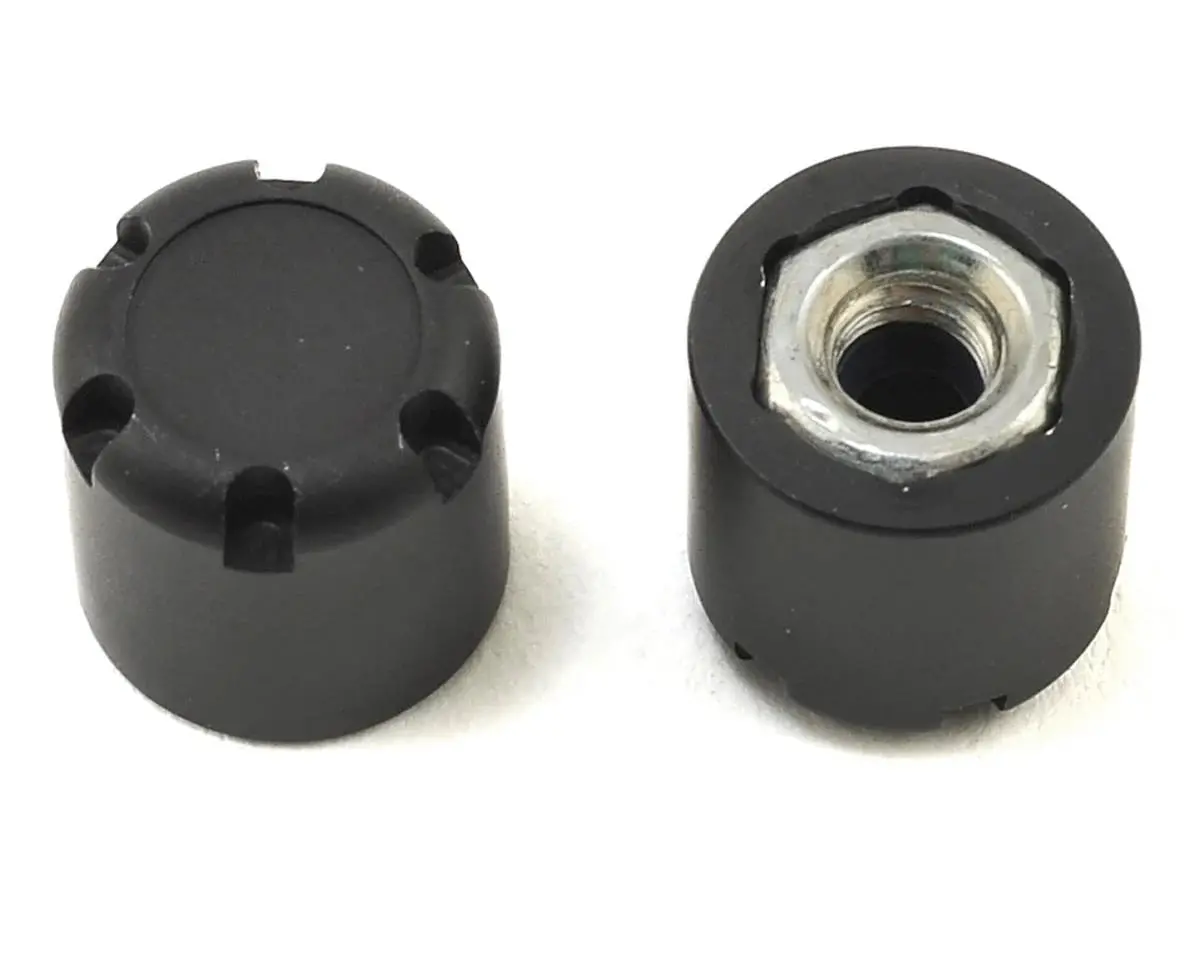 New Ssd Rc Scale Rear Hubs (Black) (2) 1
