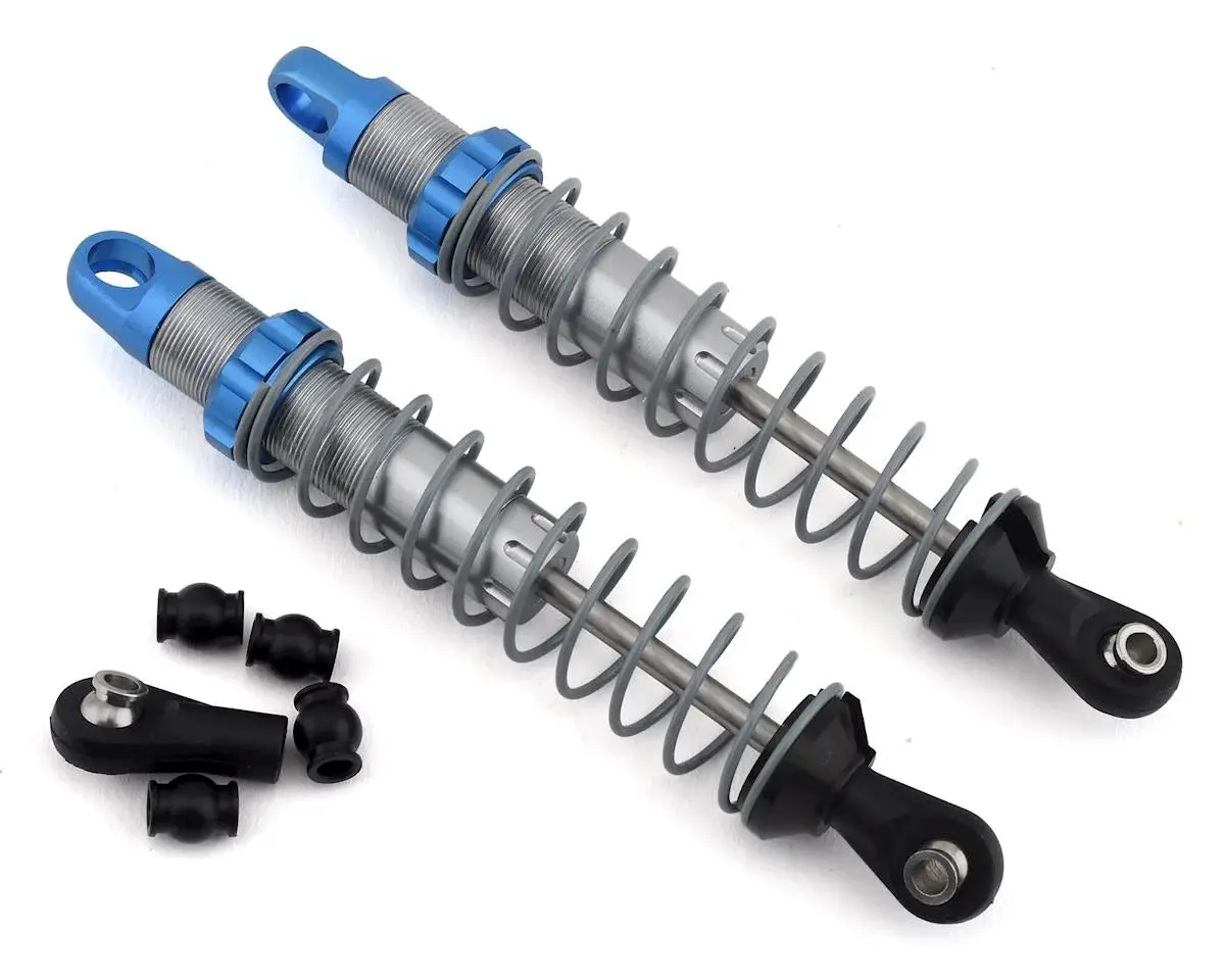 New Ssd Rc Pro Scale 90Mm Shocks (Silver/Blue) 1