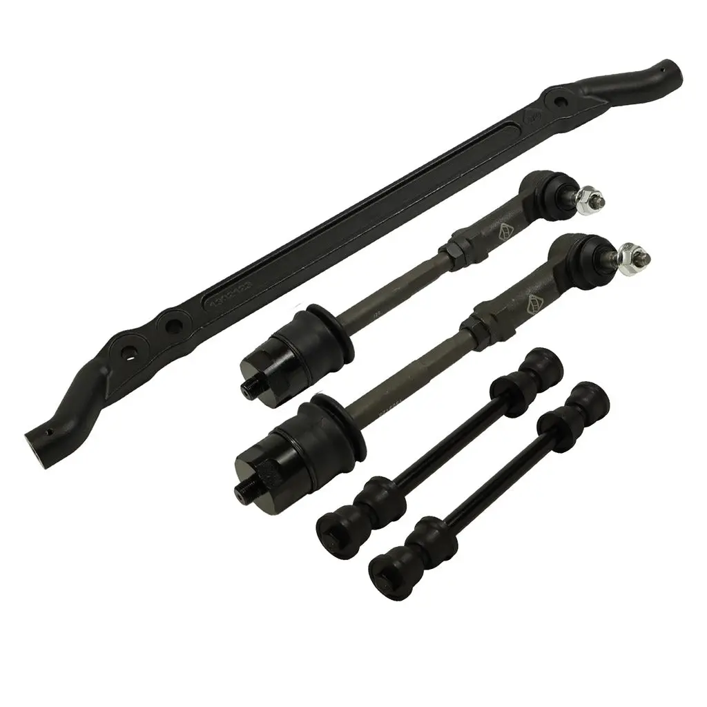 Center Link & Tie Rod Kit Chevy/Gm Duramax 1500Hd 2001-2003 & 2005-2007 & 2500 Hd/3500Hd Silverado / Sierra 2001-2010 1