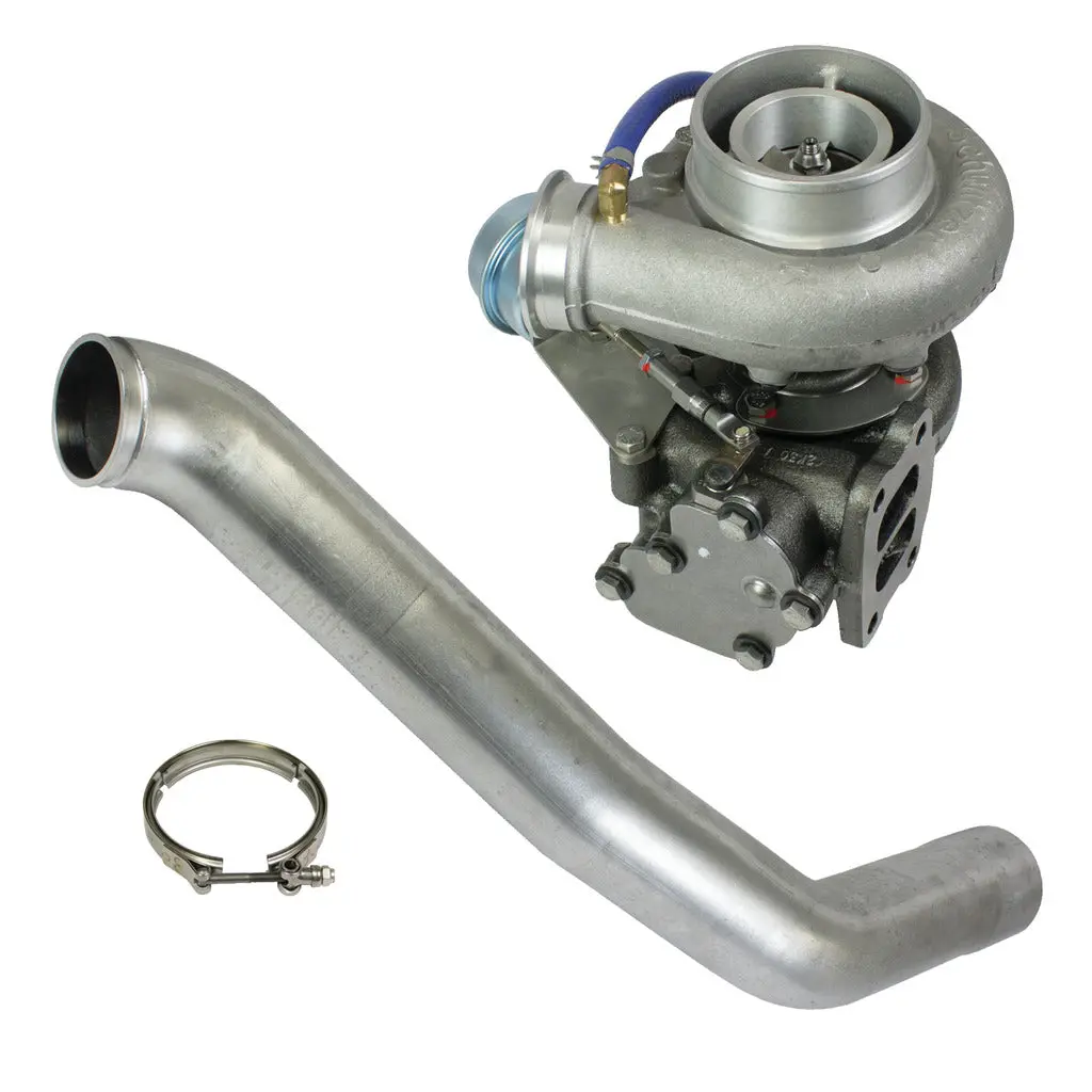 Super B Single Sx S358 Turbo Kit W/Fmw Billet Wheel Dodge 5.9L Cummins 1994-2002 1