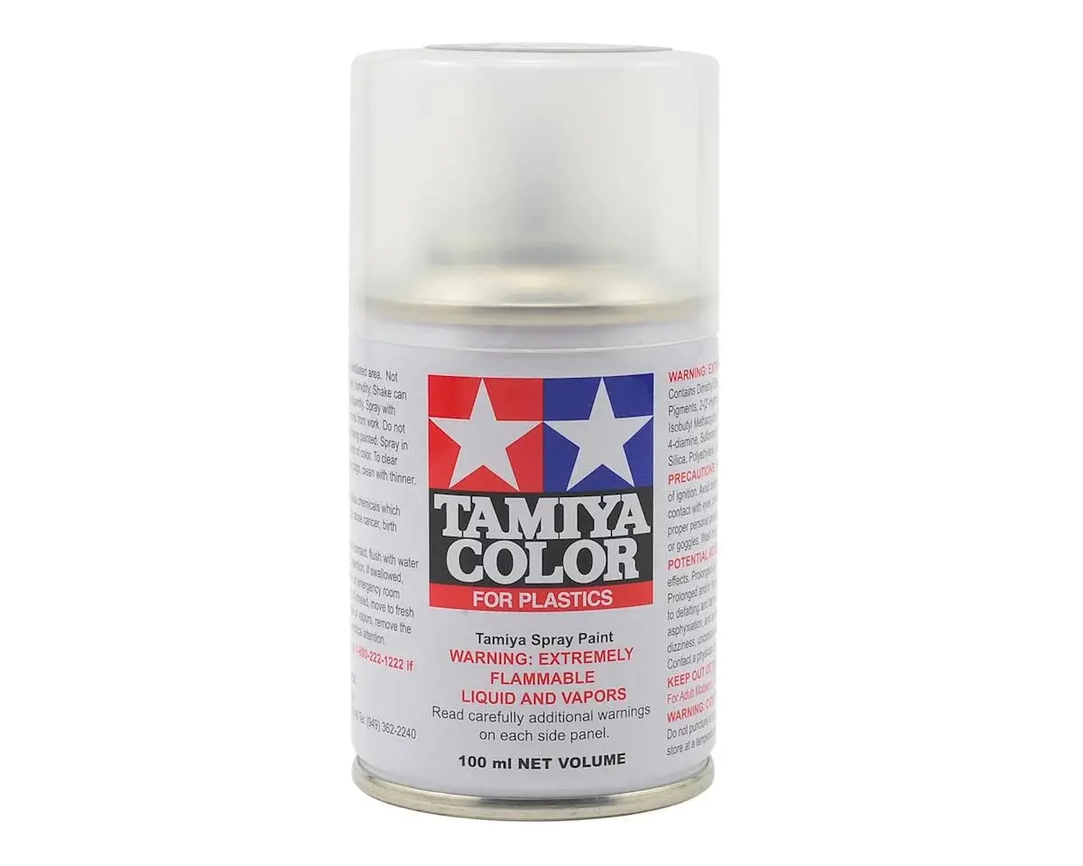 Tamiya Ts-80 Flat Clear Lacquer Spray Paint (100Ml) 1