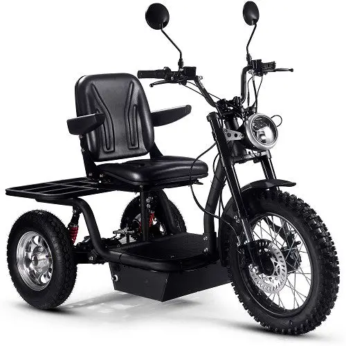 Mototec Electric Trike 60V 1800W Black 1