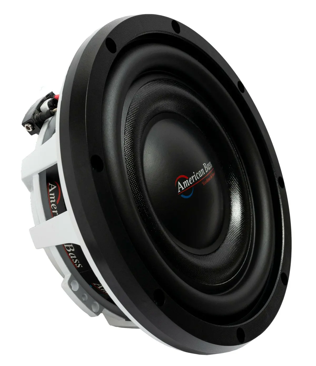 Titanium 8″ Car Subwoofer | 500 Watts Rms | Dual Voice Coil 4 Ohm (Shallow Mount) 1